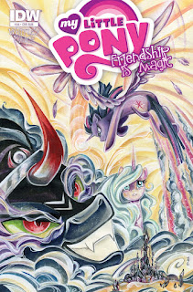 MLP Friendship is Magic #36 IDW Comic Subscription Cover by Sara Richard