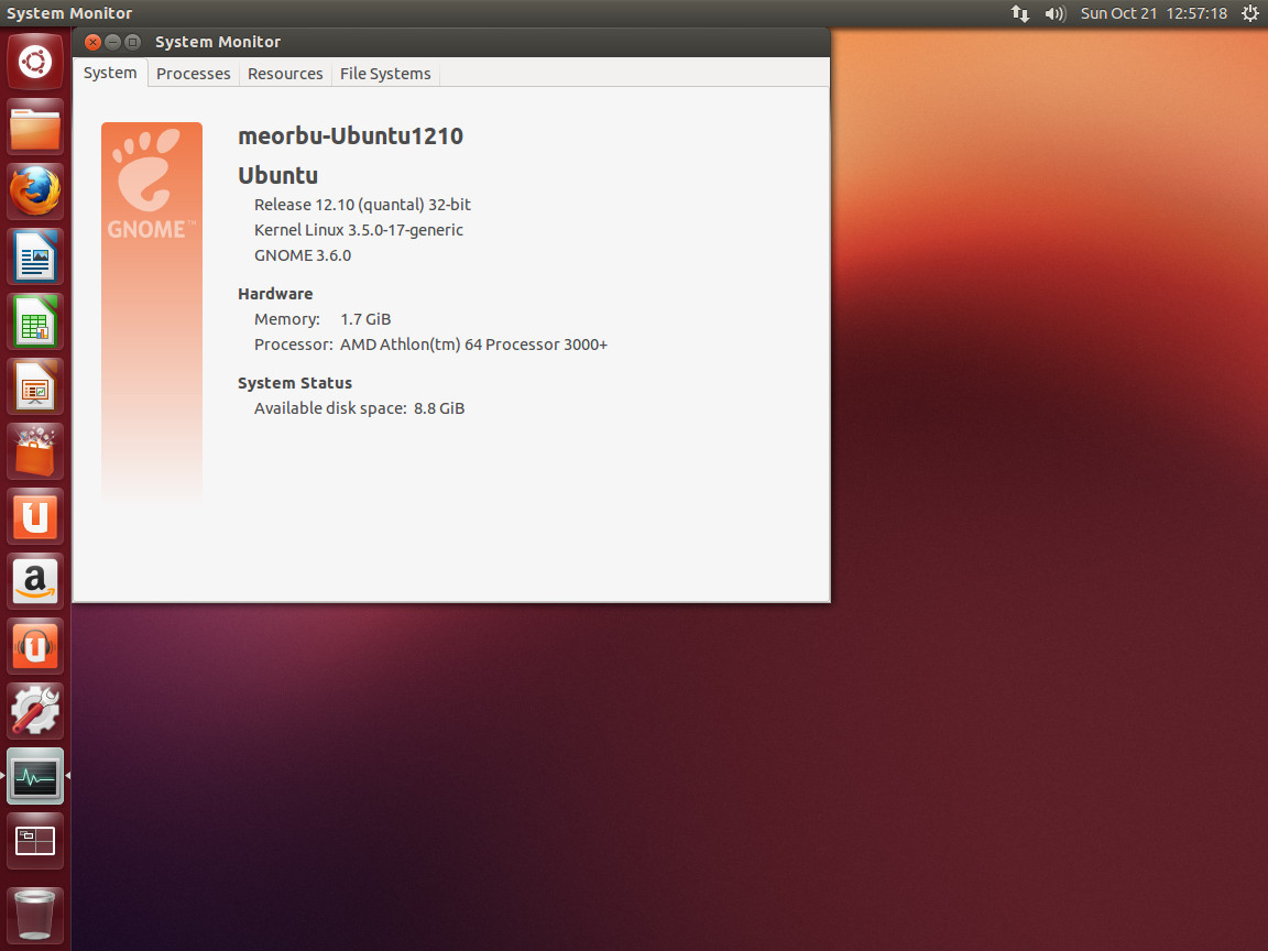 ... Unity is default desktop environment for Ubuntu 12.10 Quantal Quetzal