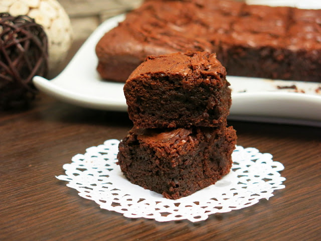 BROWNIE DE CHOCOLATE CON NOCILLA