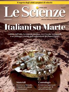 Le Scienze 578 - Ottobre 2016 | ISSN 0036-8083 | TRUE PDF | Mensile | Scienza | Tecnologia | Astronomia
Le Scienze è una rivista mensile italiana di divulgazione scientifica, edizione italiana di Scientific American. Oltre che alla scienza di base, essa pone particolare attenzione alle ricadute tecnologiche della scienza e al progresso tecnico.