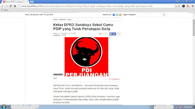 Ketua DPRD Surabaya Sebut Cuma PDIP yang Tolak Penutupan Dolly