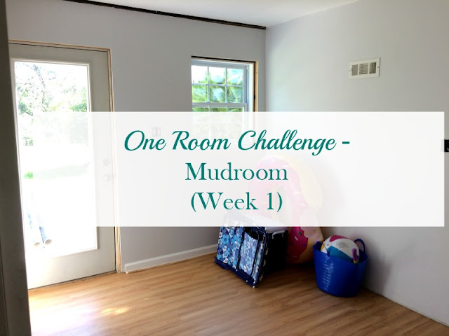 Follow along with me on the One Room Challenge as I transform my mudroom space in 6 weeks.