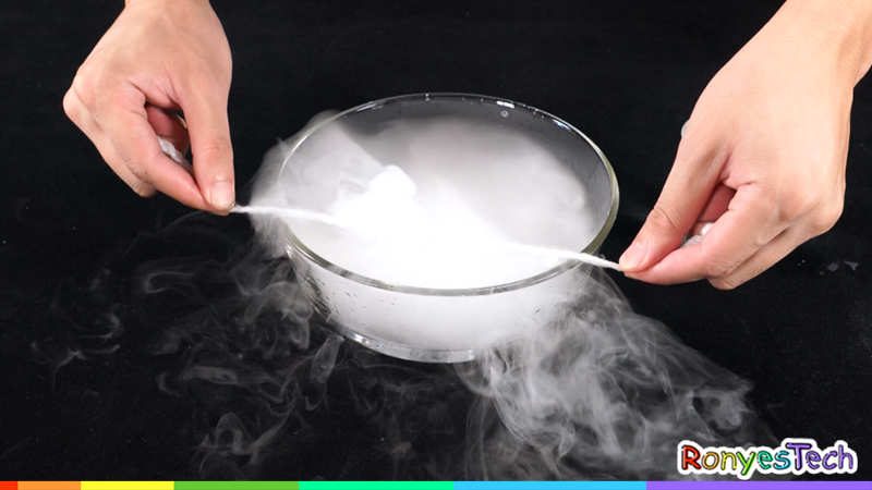 Dry Ice Crystal Ball | STEM Activity Step3