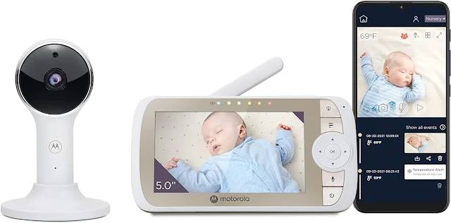 Motorola Halo+ Over-the-Crib Baby Monitor