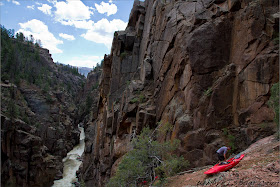 Looking down into Pandora's box, animas, chris baer, co , colorado, Backer's box, durango