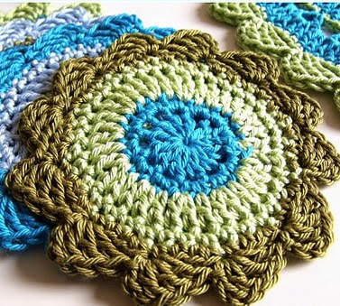 free crochet patterns, coasters, how to crochet,