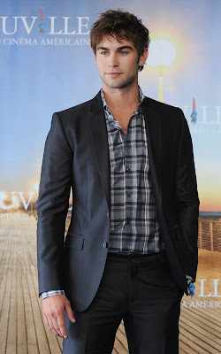 Chace Crawford promoting 