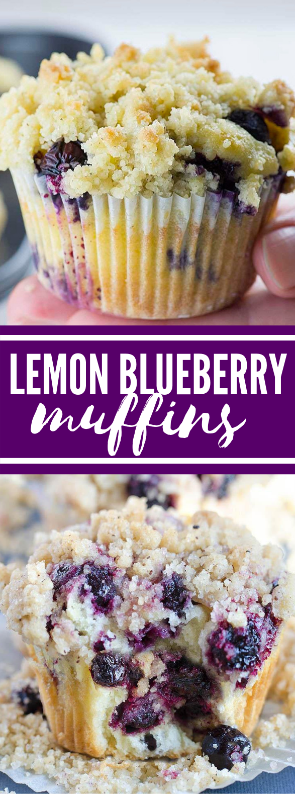 Lemon Blueberry Muffins #desserts #breakfast