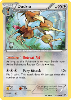 Dodrio BREAKthrough Pokemon Card