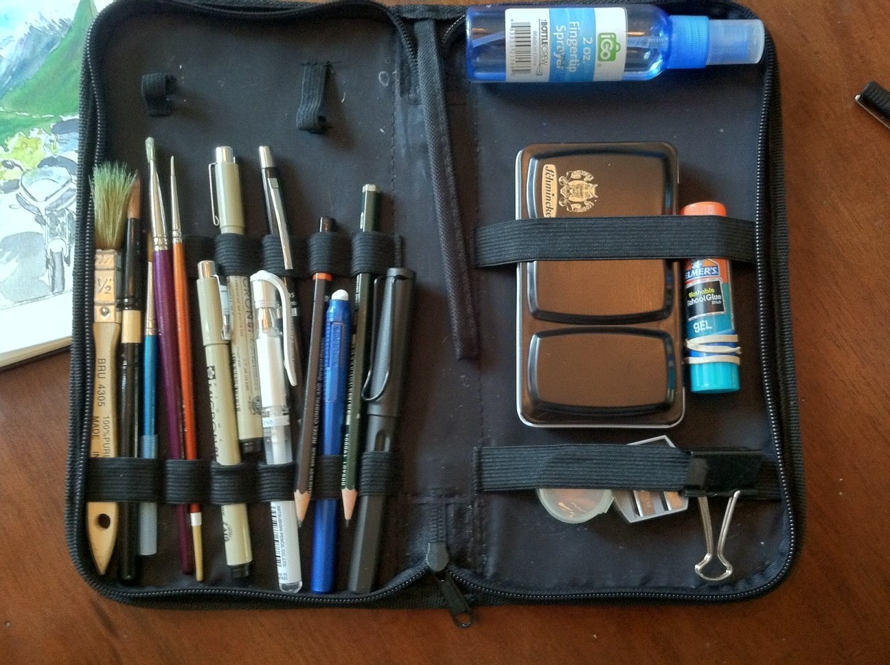 Пенал | Travel art kit, Watercolor kit, Art kit