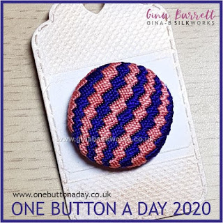 One Button a Day 2020 by Gina Barrett - Day 85: Nagare