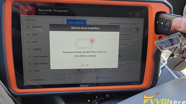 VVDI Key Tool Plus Adds 2017 Toyota Highlander XM38 Key 4