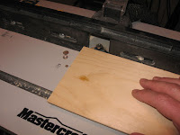 Use the router to apply a decorative edge to all 4 sides of the base