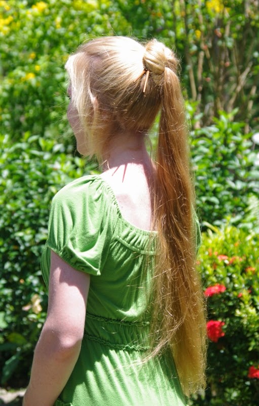 Braids & Hairstyles for Super Long Hair: Blonde Ponytail
