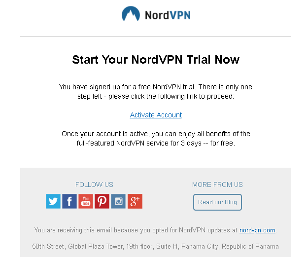 Cara Mendapatkan Akun Vpn Premium Nordvpn Trial 3 Hari Terbaru Mei 2021