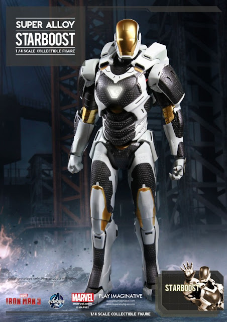 Play Imaginative 1/4 Scale Super Alloy Iron Man 3 "Starboost" Armor