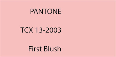 pantone first blush color