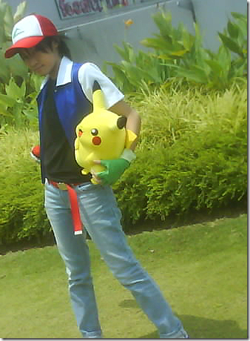pokemon cosplay - satoshi aka ash ketchum