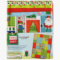Jolly Santa Christmas Quilt Kit