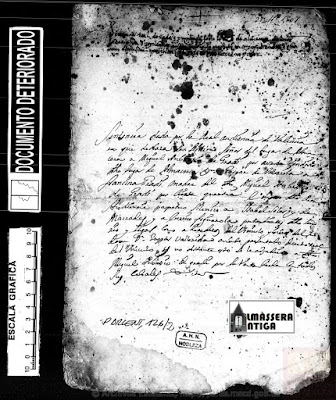 1.- Sentencia declarando Señor de Almacera a Miguel Ambrosio de Gradi, cuya madre lo compró de Gaspar Valleriola (1507).  Más info: http://pares.mcu.es/ParesBusq.../servlets/Control_servlet...