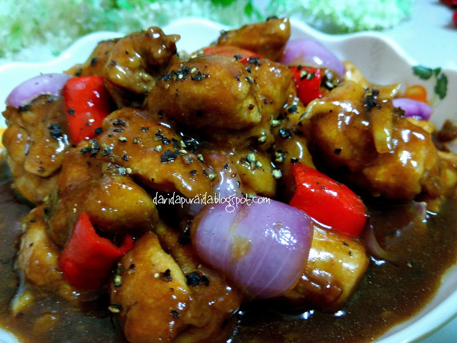 Dari Dapur Aida Black Pepper  Chicken Ayam  Masak  Lada 