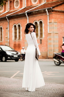 ngoc trinh ao dai