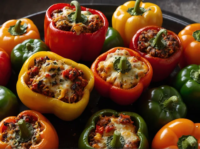 Stuffed Bell Peppers: A Savory and Versatile Culinary Delight