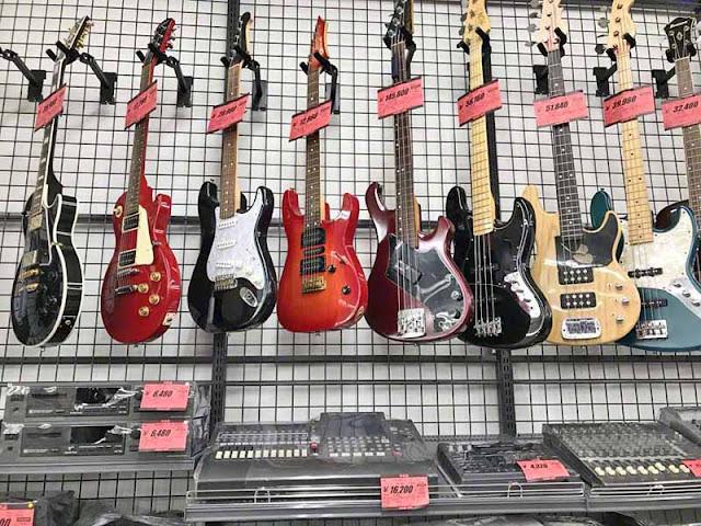 amplifiers, electric guitars, used, Japan, recycle, store