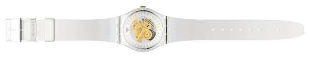  Swatch, 30 aniversario, Est.1983, White&Gold, reloj, suizo