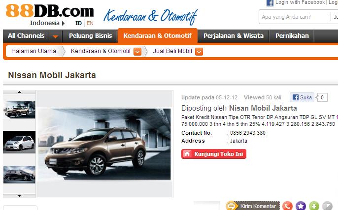 Situs jual beli mobil baru dan bekas terbesar di Indonesia 