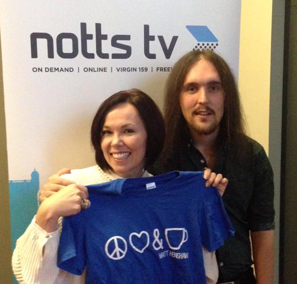 Matt Henshaw at Notts TV