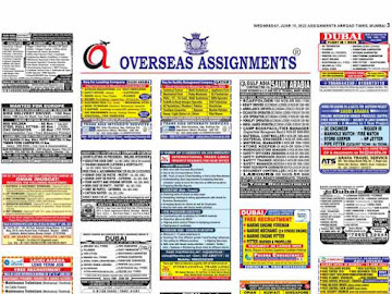 Assignments Abroad Jobs-15 June