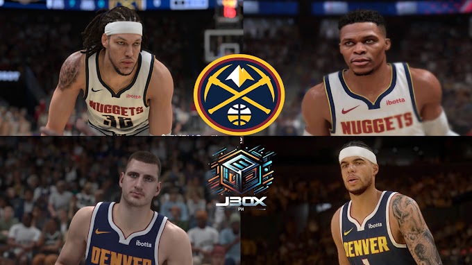 Denver Nuggets Cyberfaces Mods | NBA 2K25