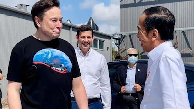 Jokowi Bikin Hina Indonesia Saat Temui Elon Musk, Nicho Silalahi: Kayak Pengemis Datangi Pengusaha