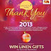 Thank You Contest...Win Linen Gifts