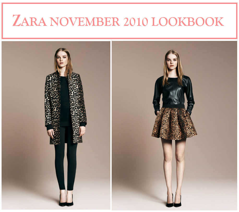 Zara November 2010 Lookbook...