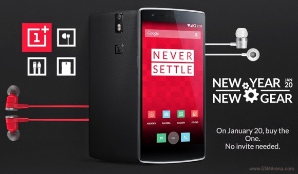 OnePlus One will be available without invite on January 20