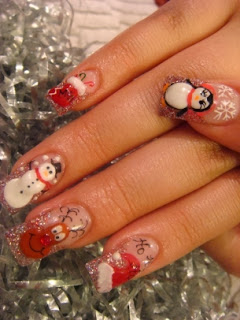 Uñas para Navidad