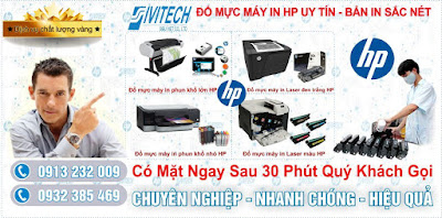 ĐỔ MỰC MÁY IN HP UY TÍN