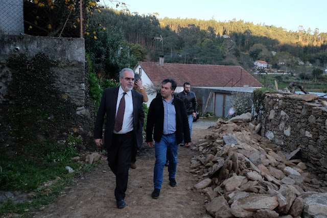 Fotografia Executivo da Câmara Municipal visitou a freguesia de Amonde