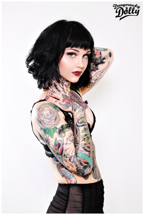 RACHEL ANNE Model tattoo pinup tatuadora 