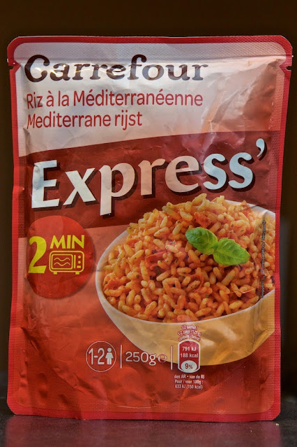 Riz à la Méditerranéenne - Carrefour Express' - Plat préparé - Doypack - Riz à la tomate - Suggestion de présentation - Review - Food