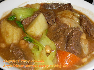 Pinoy Beef Pochero