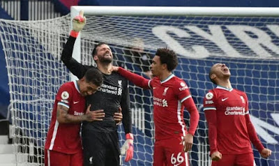To upset West Brom, Liverpool's Alisson scored a Painfully Ordinary last-minute victory.
