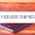  How to add users to your WordPress installation remotely using the JSON API 