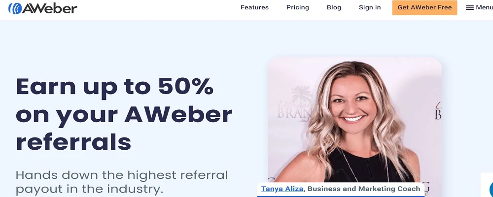 aweber affiliate program