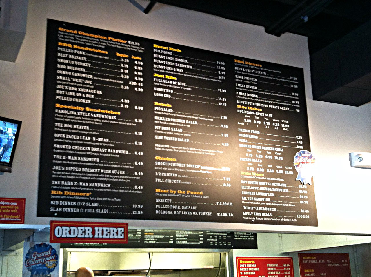 Menus for Oklahoma Style Bar-B-Q - Tulsa - SinglePlatform