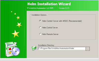 Helm Control Server & Remote Server in same installation package