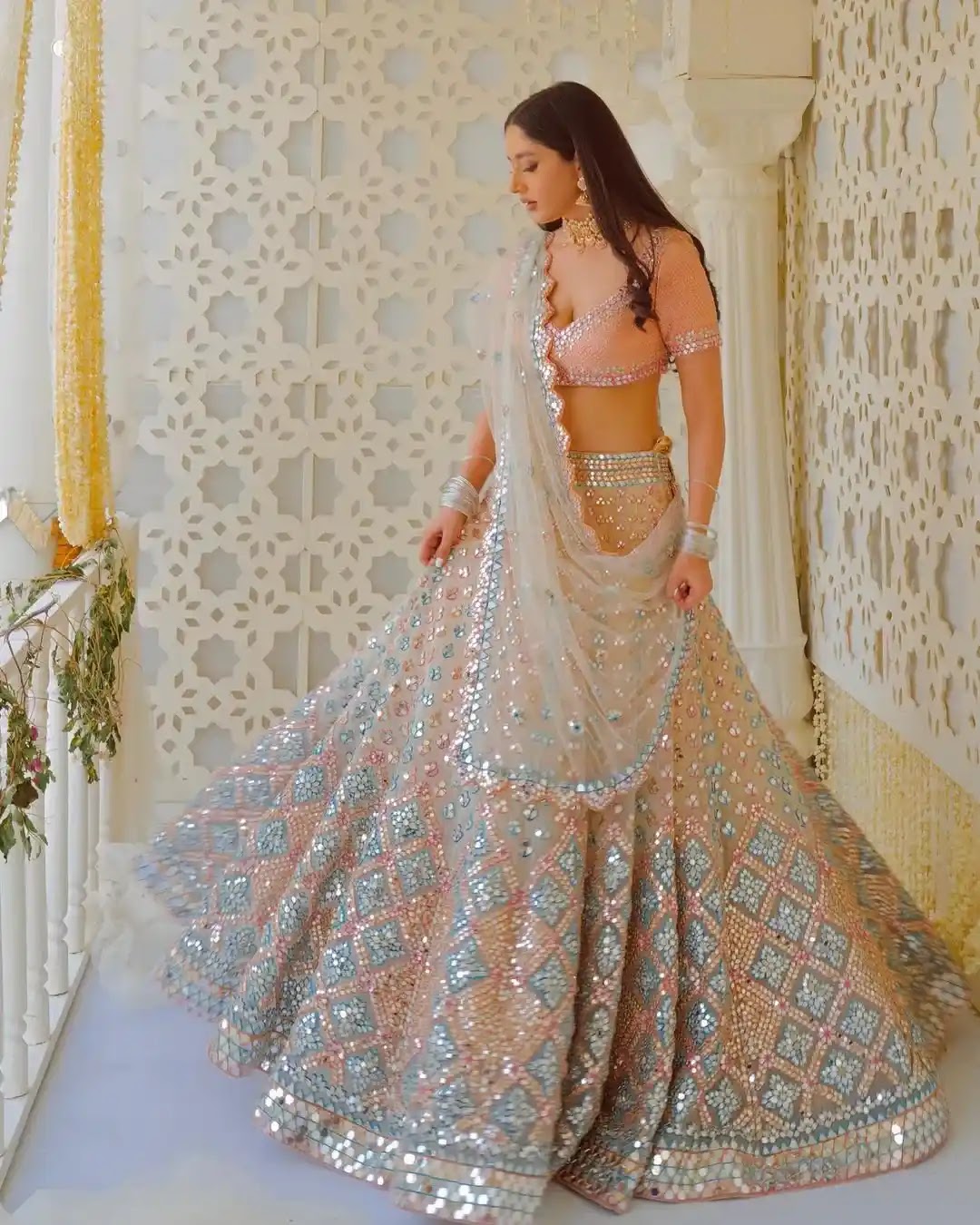 Colorful Indian Wedding Gowns : Indian Wedding Dress Ideas