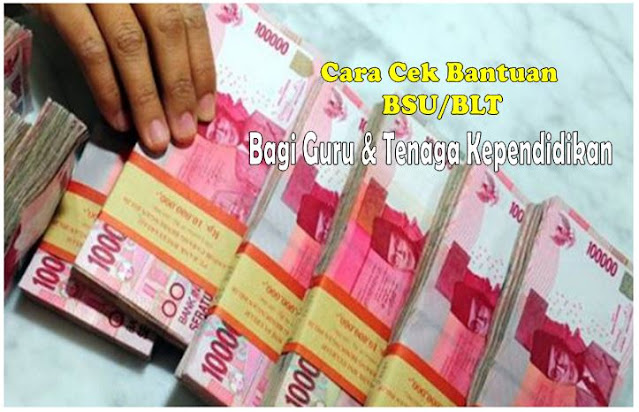 BLT Guru Dan Tenaga Kependidikan